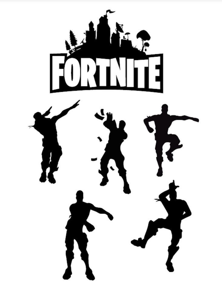 Fortnite Silhouette Svg Angrysapje